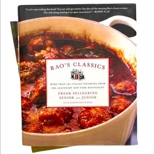 Rao’s Cookbook Set Classic Italian Recipes Signed Copy